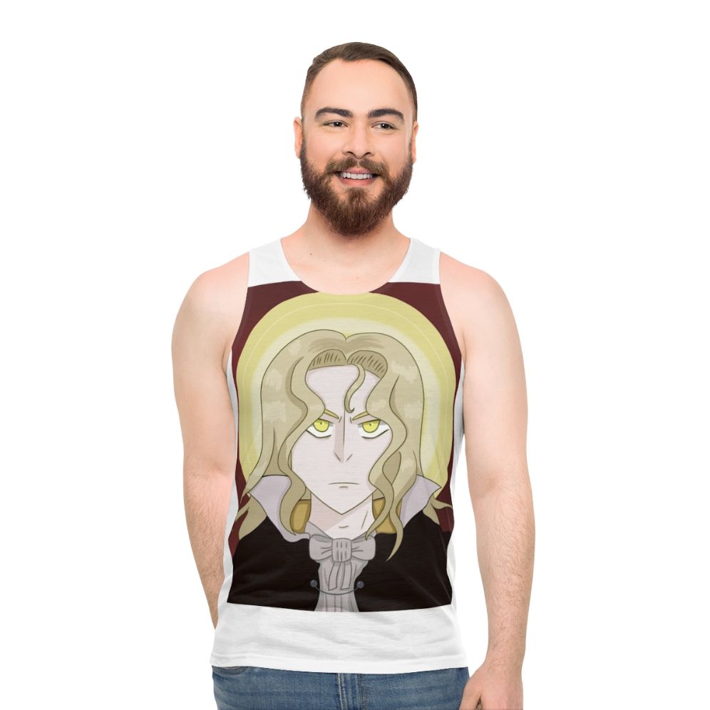 Alucard Vampire Castlevania SOTN Unisex Tank Top - men