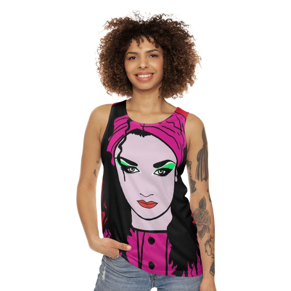 Boy George Unisex Tank Top - women