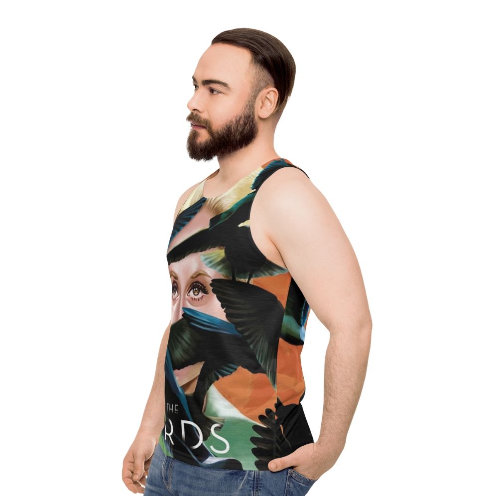 Tippi Hedren Inspired Unisex Tank Top - men side