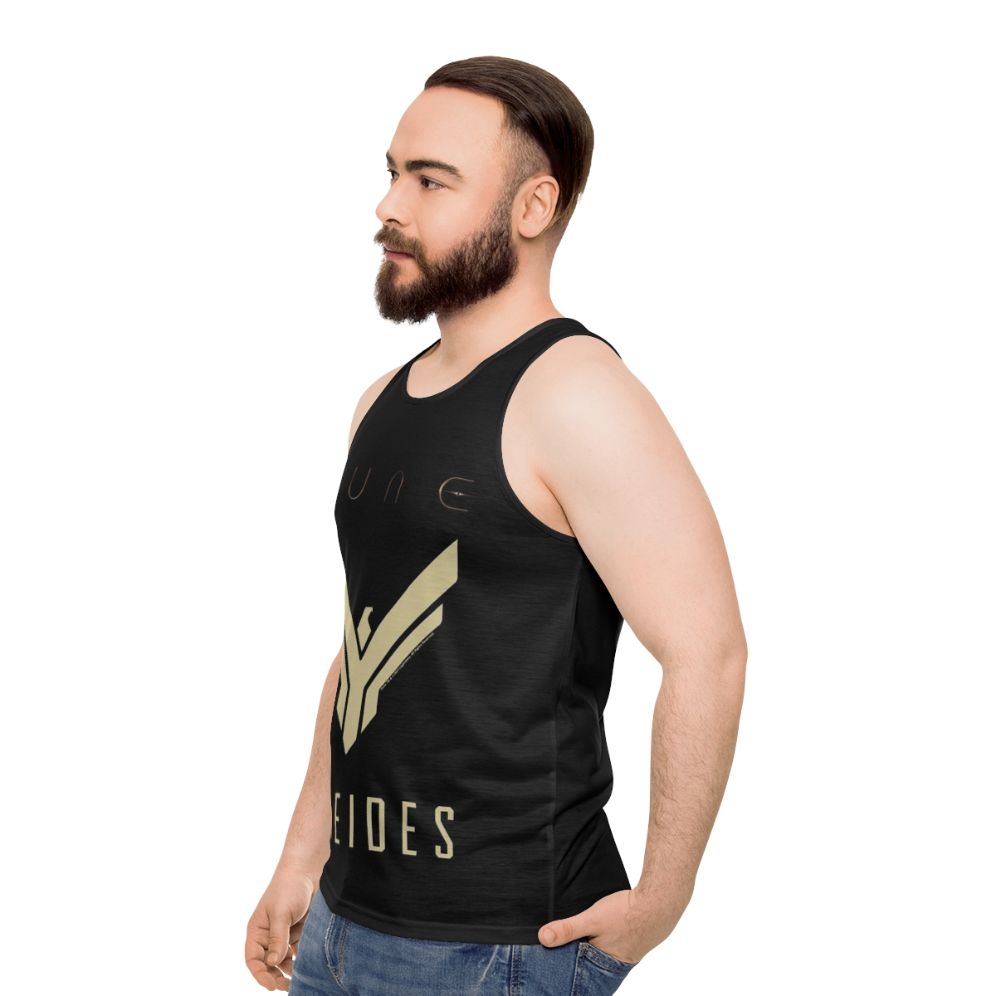 Dune Atreides House Unisex Tank Top - men side