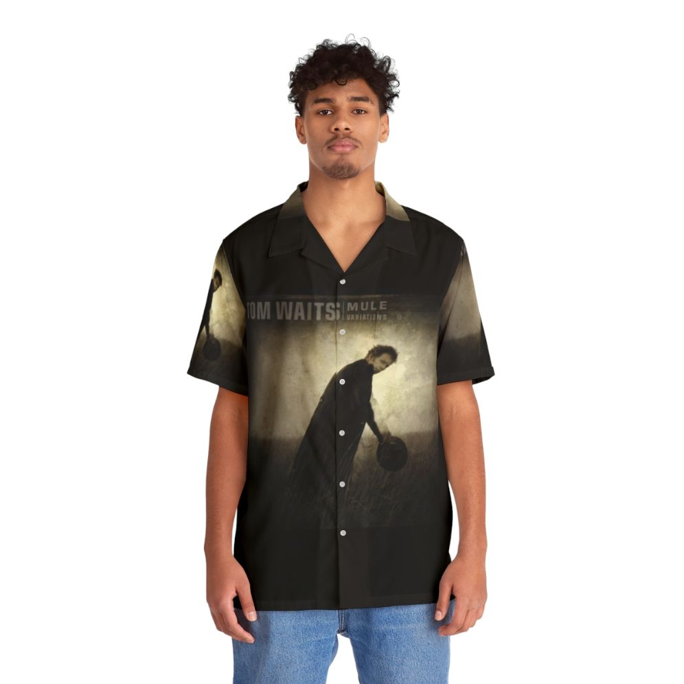 Tom Waits inspired "Mule Variations" Hawaiian shirt - People Front