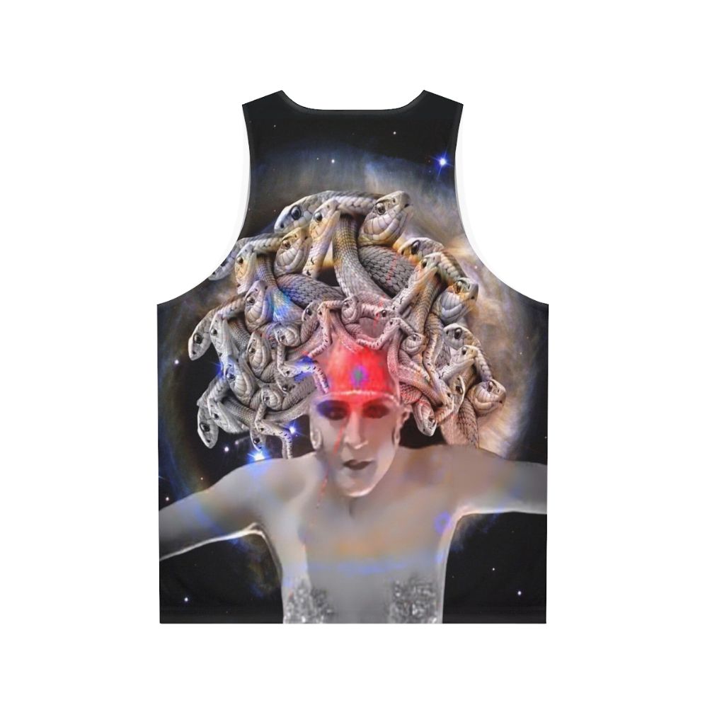 Medusa Unisex Fantasy Tank Top - Back