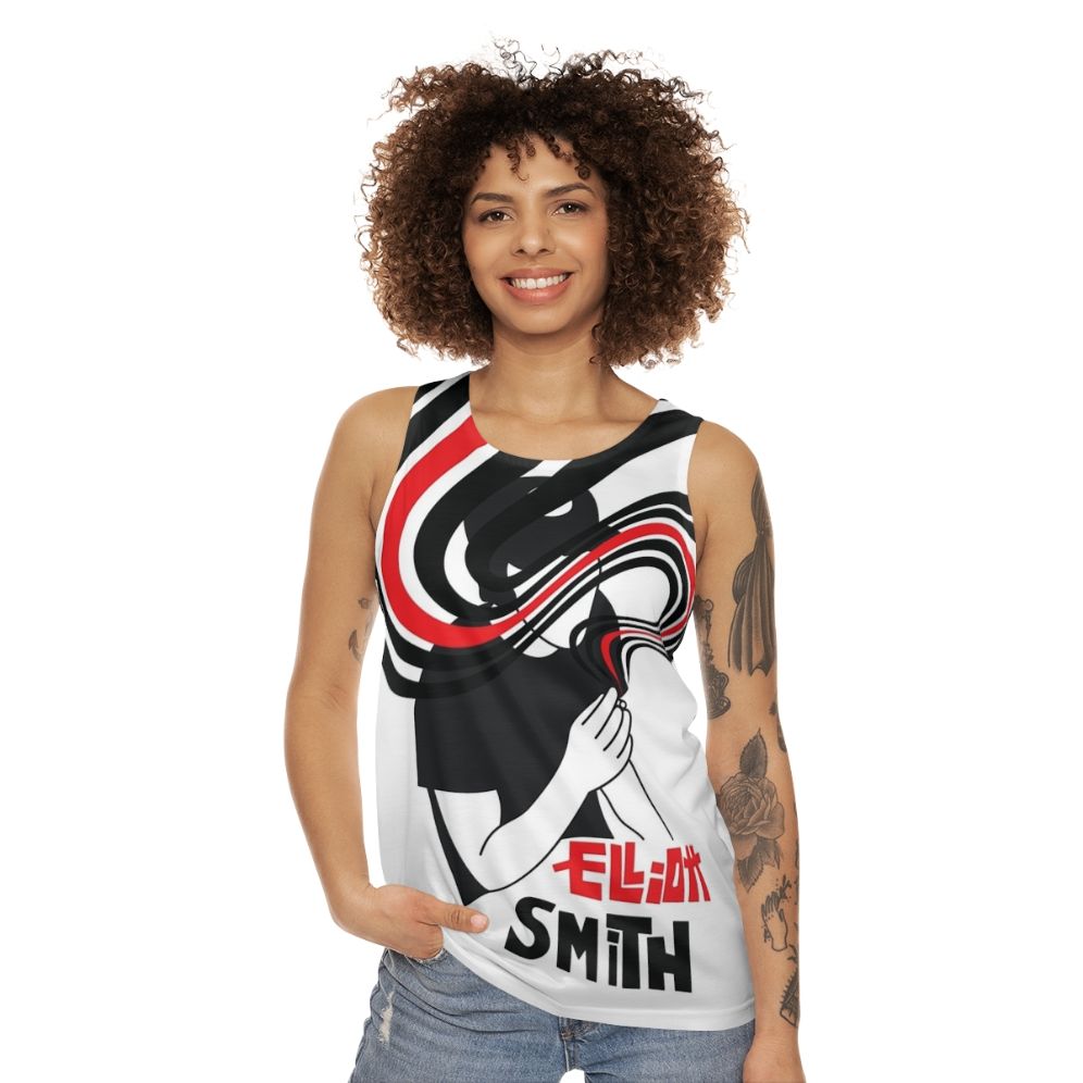 Elliott Smith "Figure 8" Unisex Music Tank Top - women