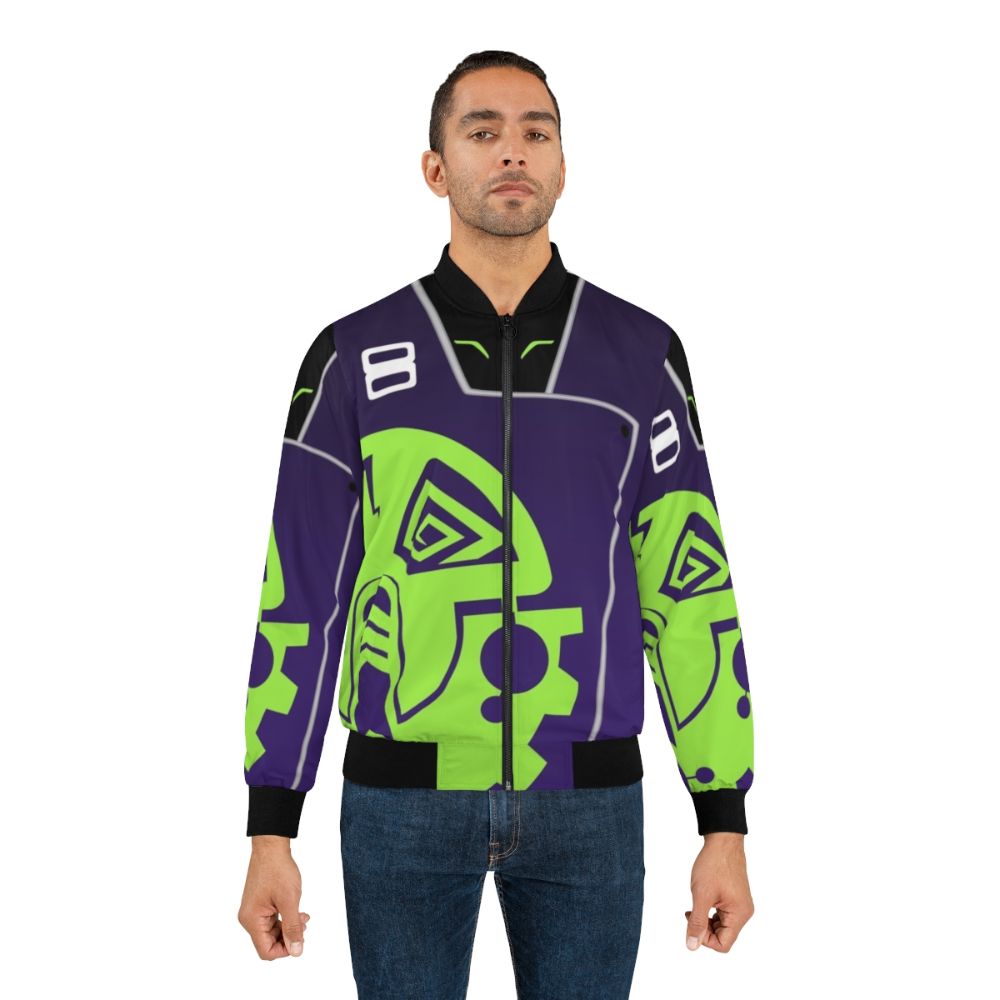 Hot Wheels Acceleracers Kurt Wylde Cosplay Bomber Jacket - Lifestyle