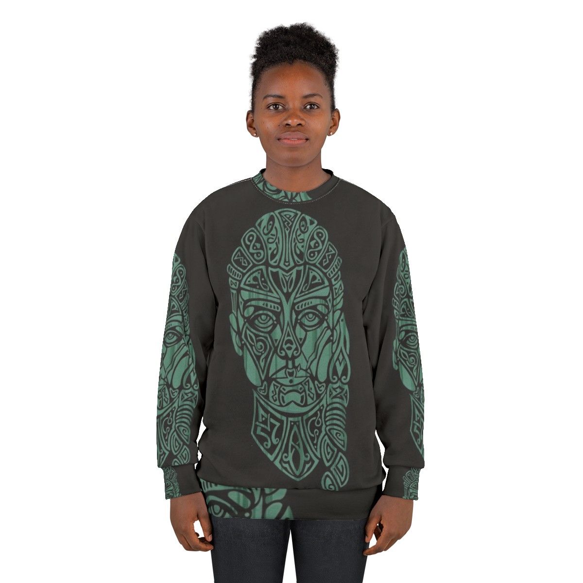 Assassin's Creed Eivor Celtic Portrait Sweatshirt - women