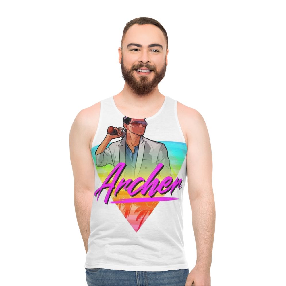 Archer Vice 80s Unisex Tank Top - men