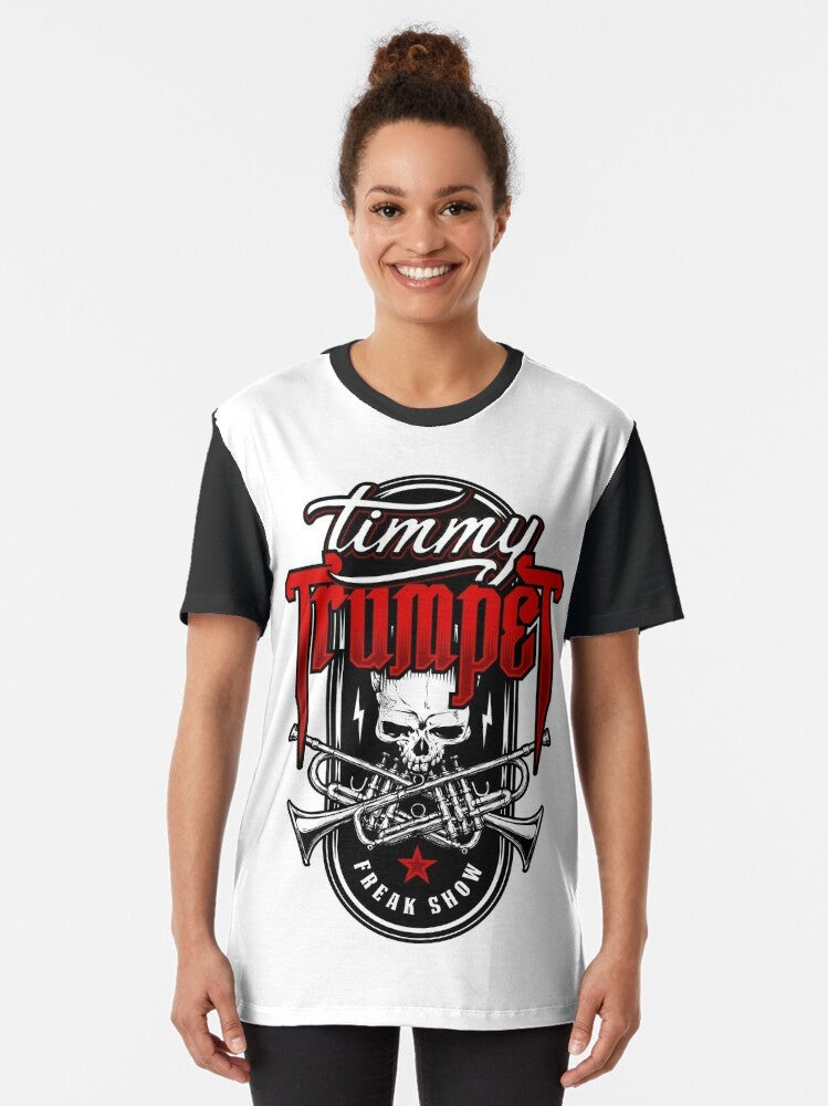 Timmy Trumpet Graphic T-Shirt - Music Festival EDM Tee - Women