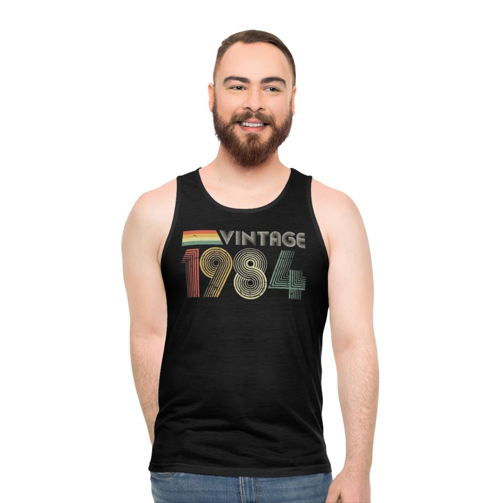 Vintage 1984 40th Birthday Unisex Tank Top - men