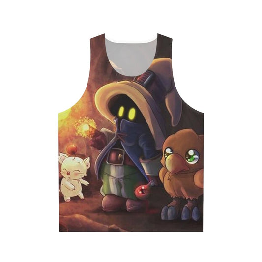 Vivi Dark Friends Unisex FF9 Anime Kawaii Tank Top