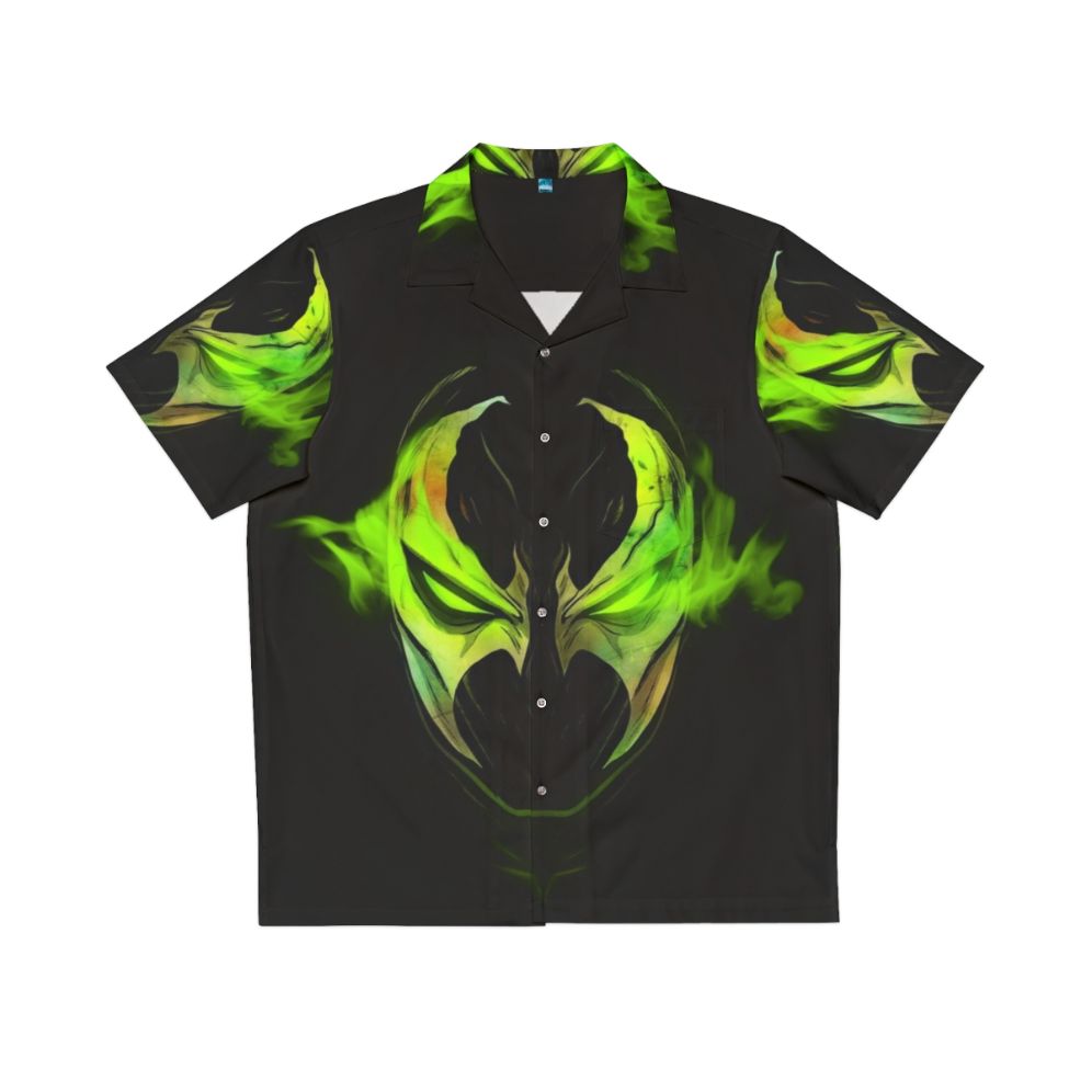 Powerful Lithium Spawn Hawaiian Shirt with Superhero Inspired Design