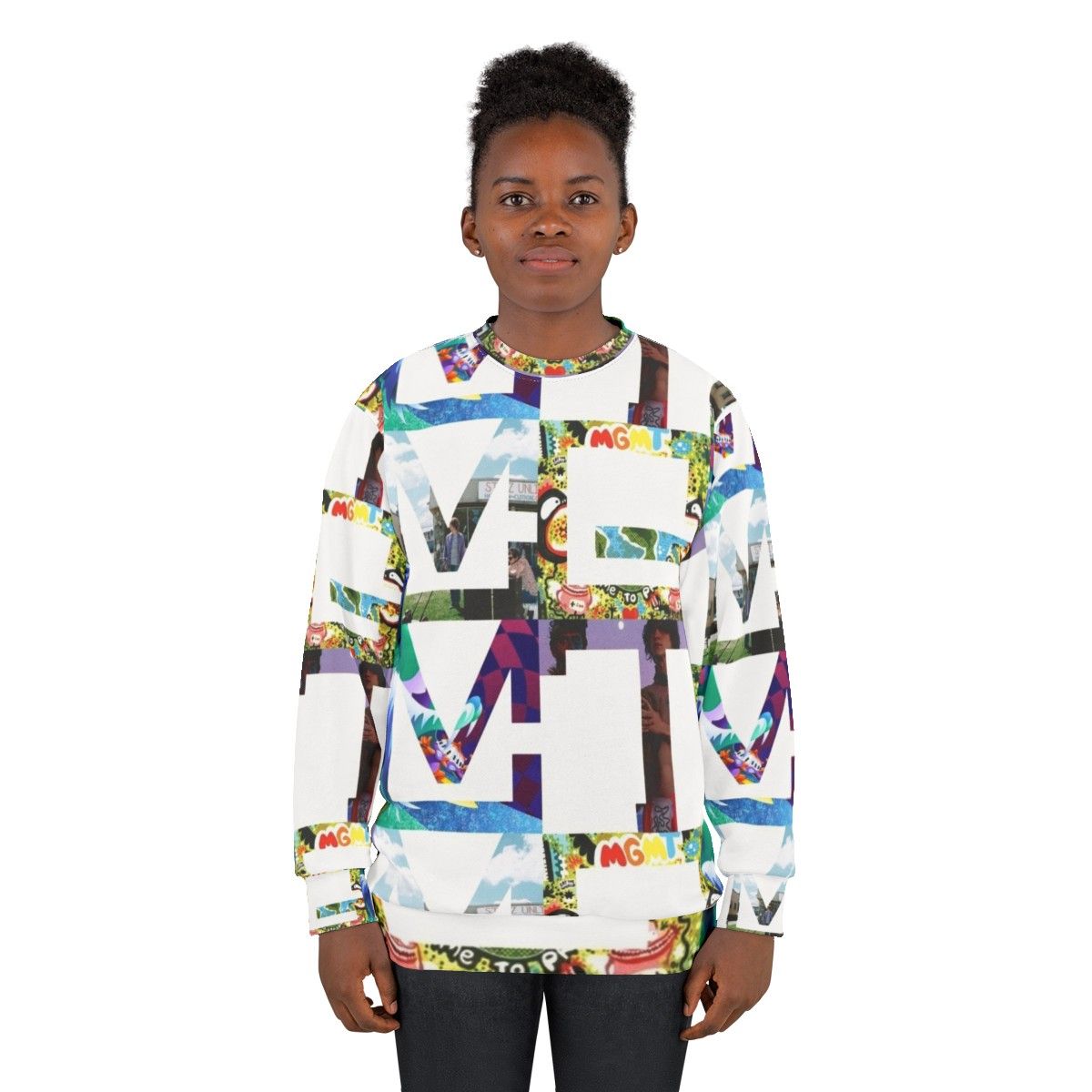 MGMT Albums Psychedelic Rock Sweatshirt - women