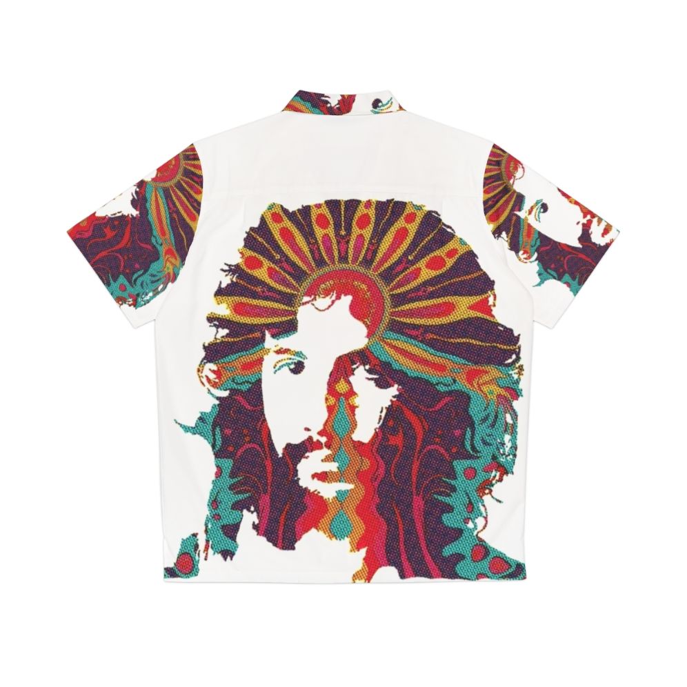 Cat Stevens Psychedelic Graphic Hawaiian Shirt - Back