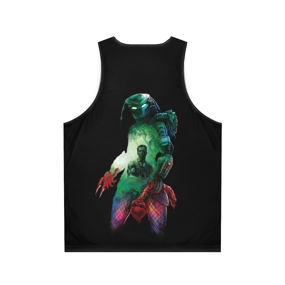 Predator Alien Hunting Unisex Tank Top - Back