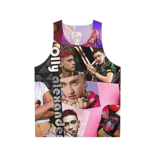 Olly Alexander Unisex Tank Top with Collage Graphic