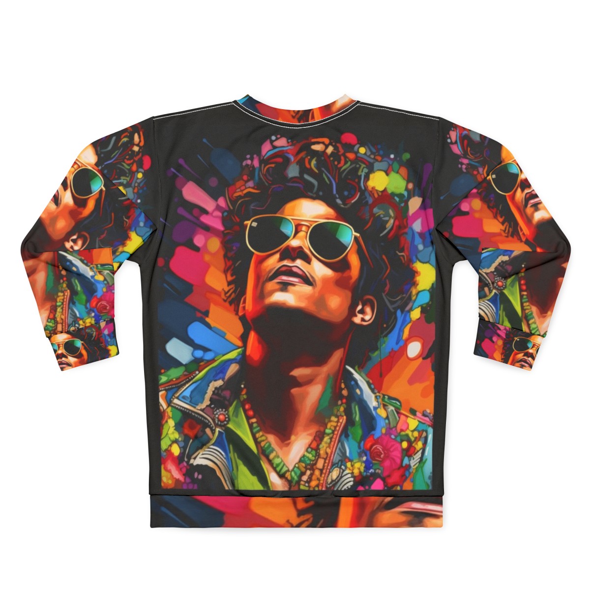 Premium Bruno Mars Sweatshirt - Back