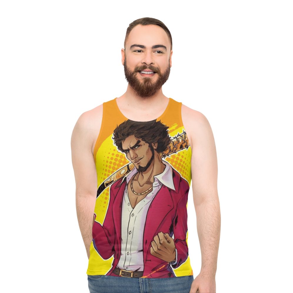 Ichiban Kasuga Unisex Anime Tank Top - men