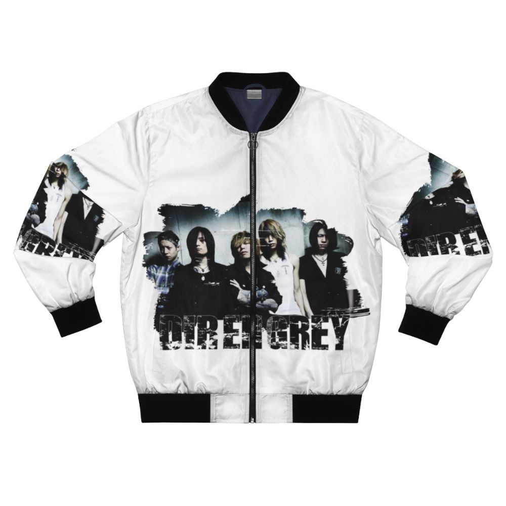 Dir En Grey Japanese metal band bomber jacket featuring their logo and band name