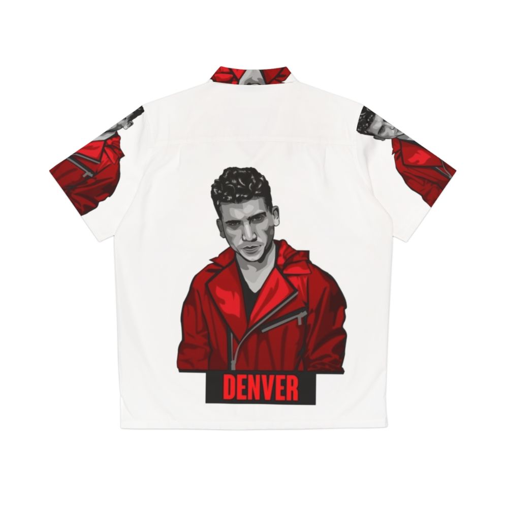 Money Heist Denver Hawaiian Shirt - Back