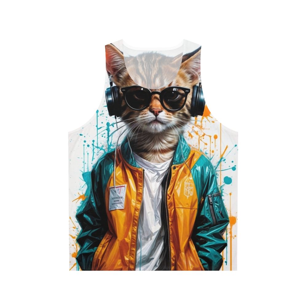 Dance Cat Unisex Tank Top