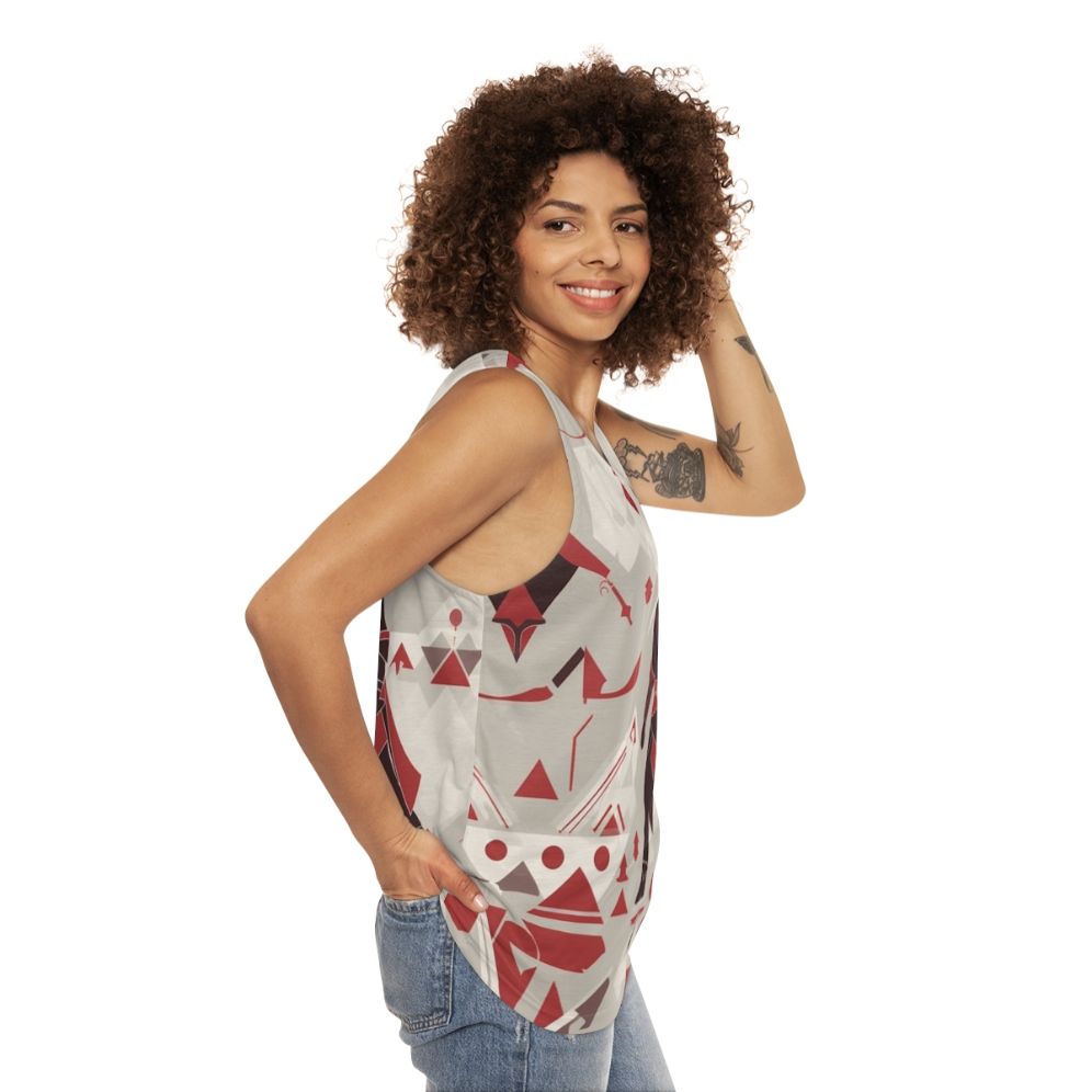 Assassins Creed Unisex Tank Top - women side