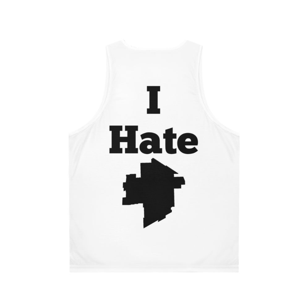 Winnipeg Unisex Tank Top - Back