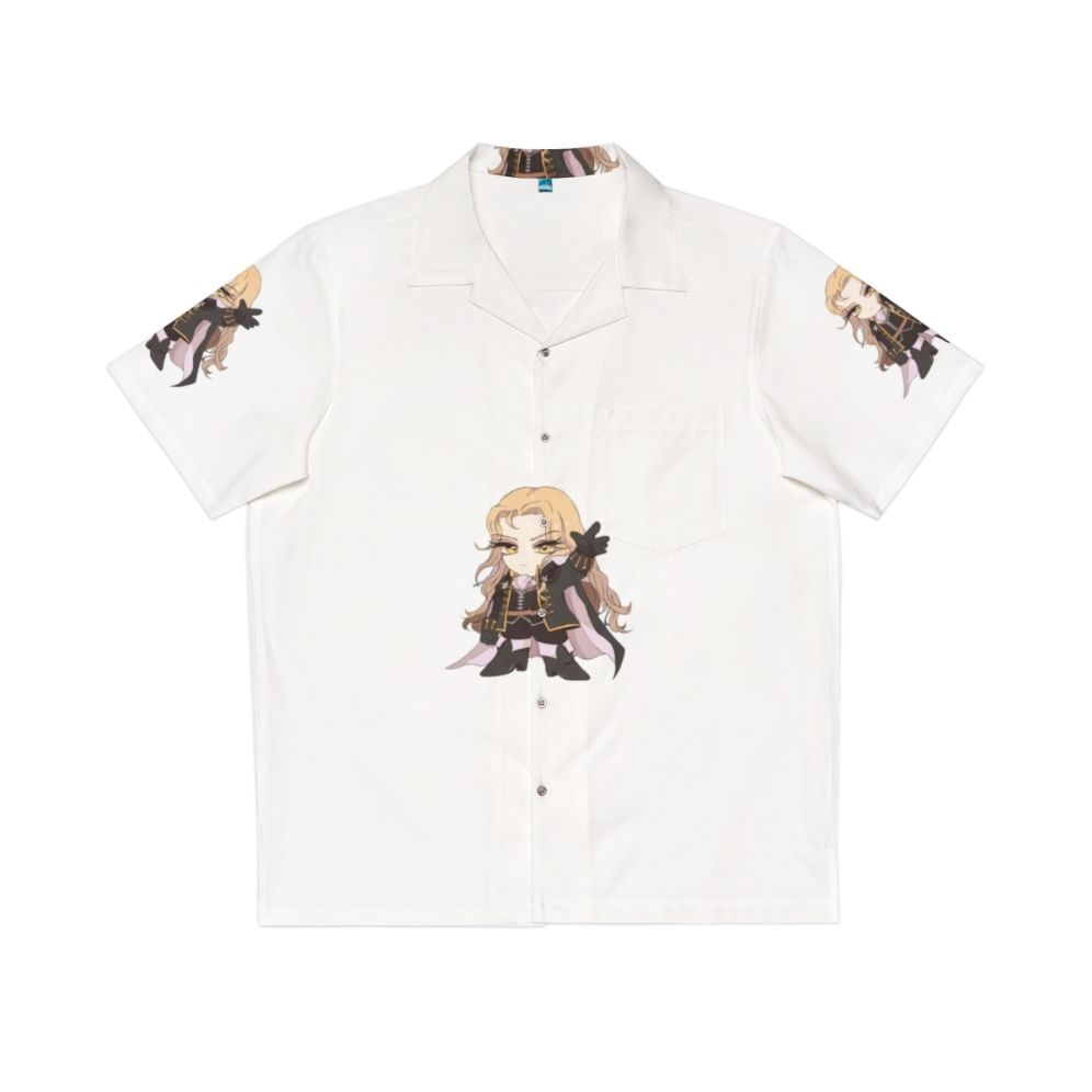 Castlevania Alucard Chibi Hawaiian Shirt