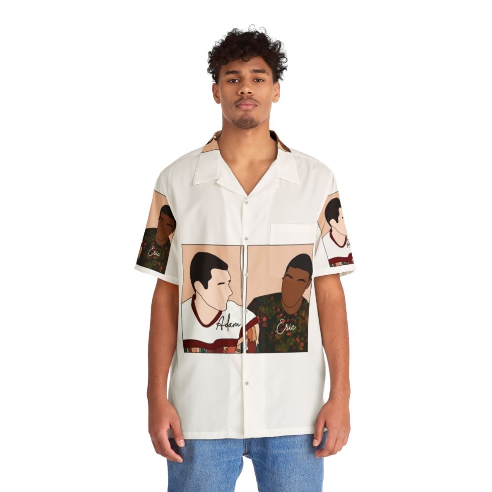 Sex Education Adam and Eric Hawaiian Shirt 2 Netflix TV Show Clothing - People Front