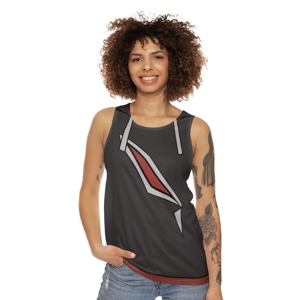 Gladion inspired Pokemon Sun Moon unisex tank top - women