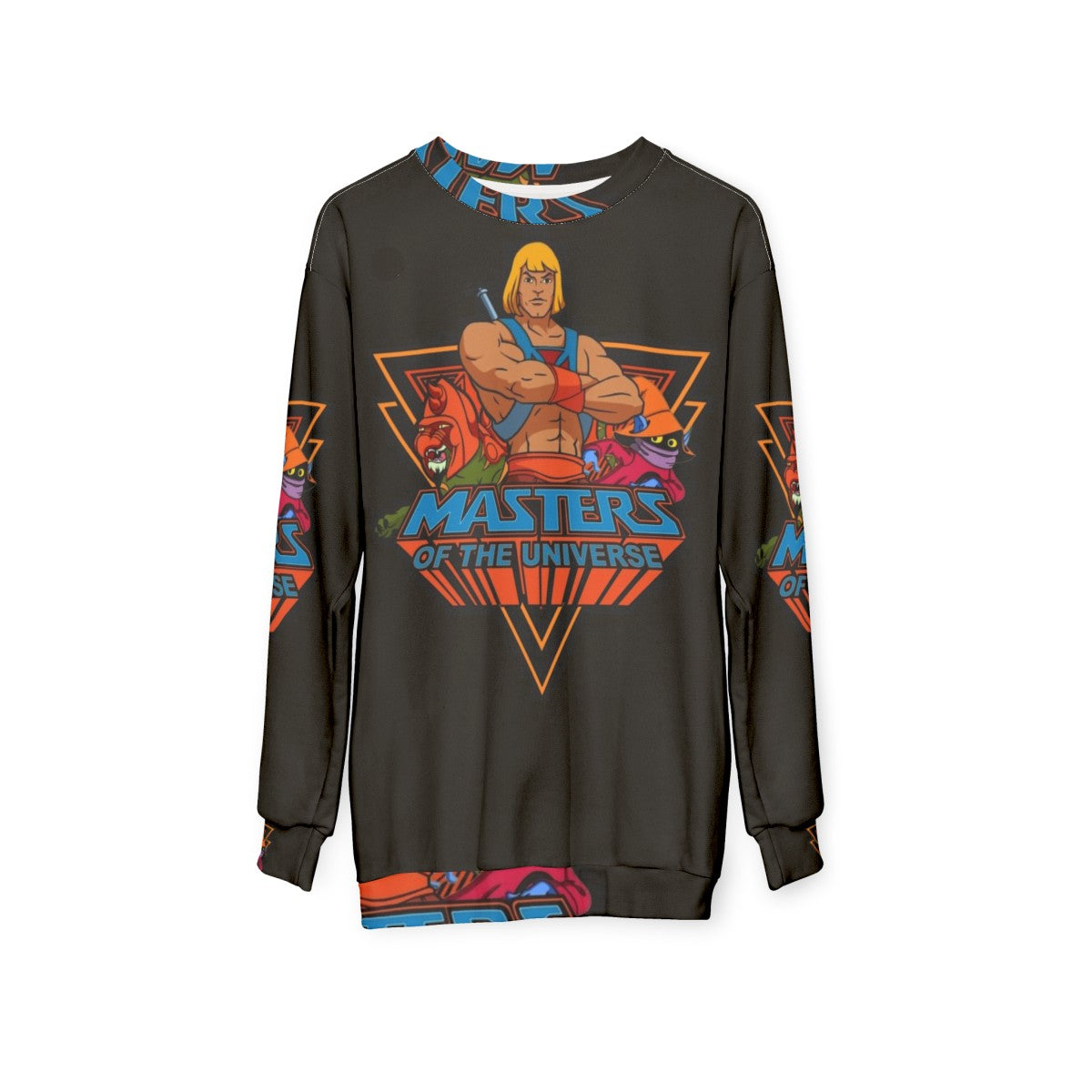 Retro He-Man Masters of the Universe Sweatshirt - hanging