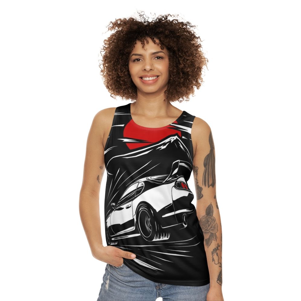 Toyota Supra JZA80 Unisex Tank Top - women