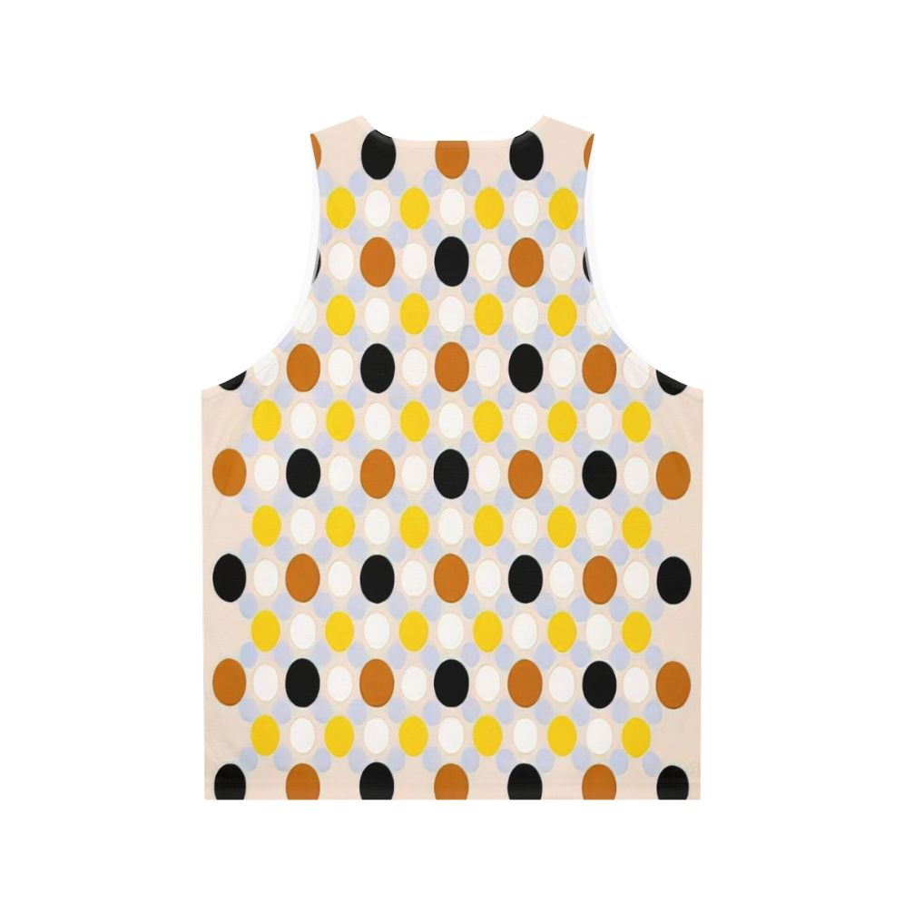 Rivet Lilt Abstract Art Geometric Tank Top - Back