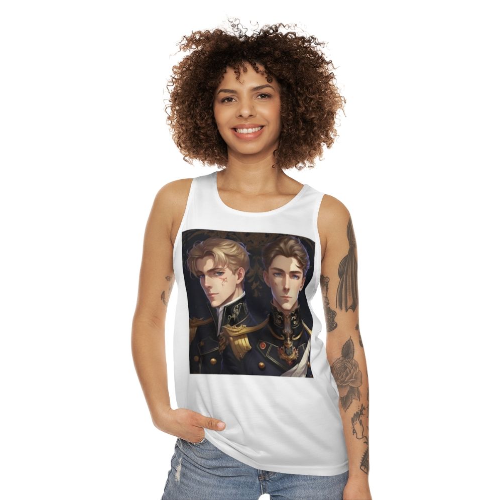 Unisex 'Wilhelm and Simon' Tank Top - women