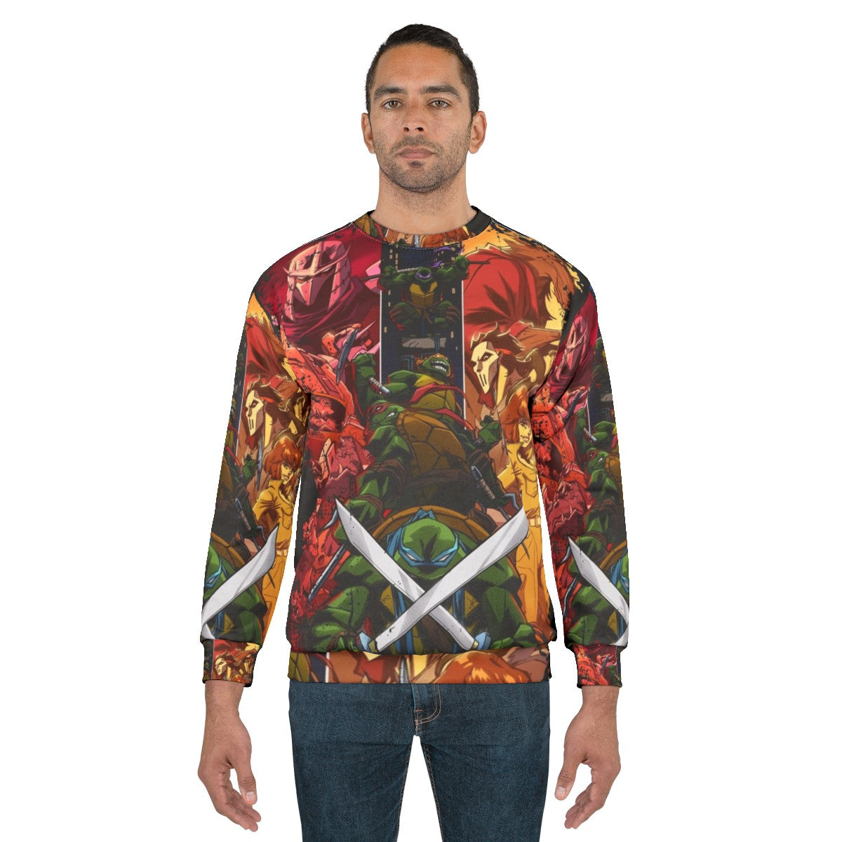 Teenage Mutant Ninja Turtles Cast Graphic Sweatshirt - men