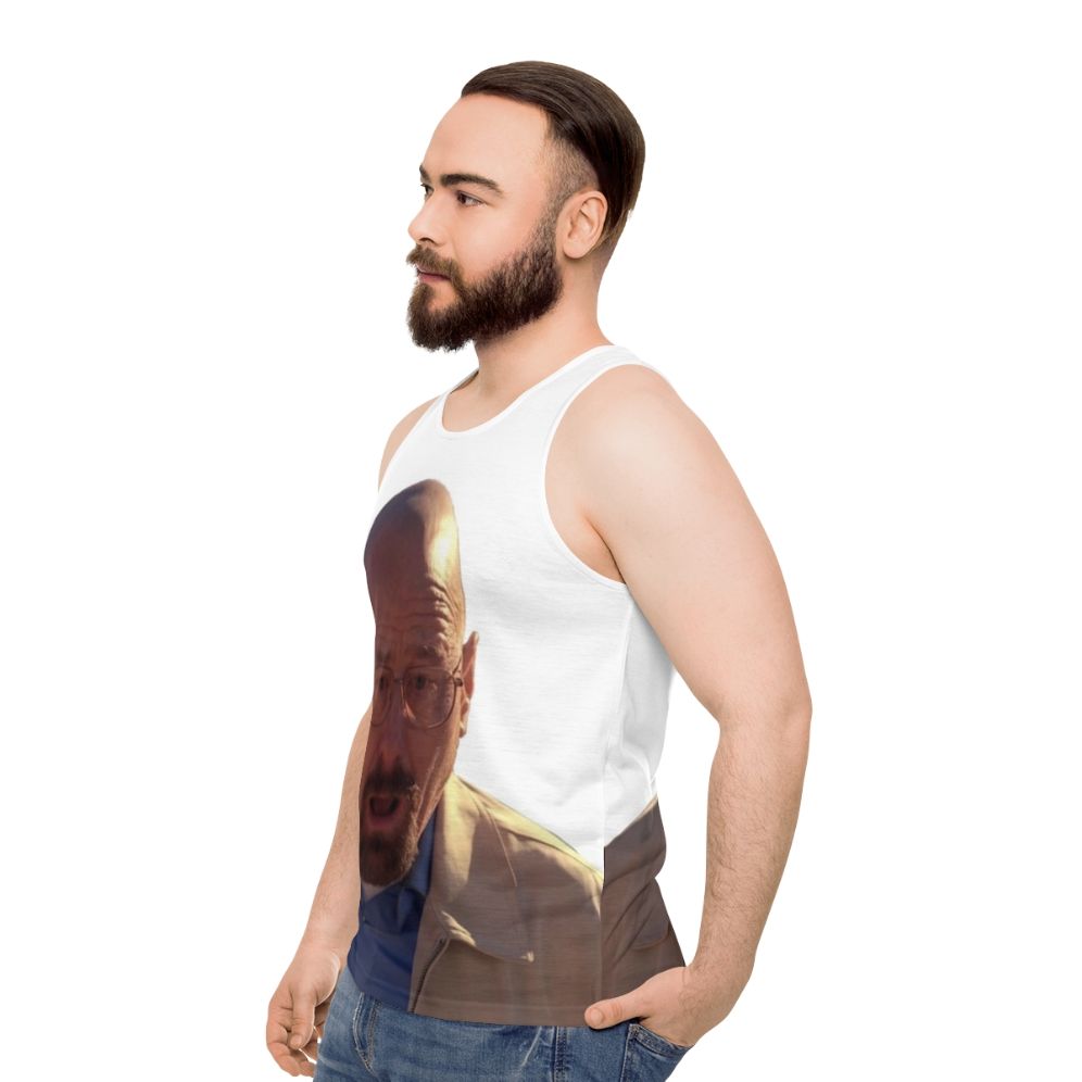 Breaking Bad Walter White Meme Unisex Tank Top - men side