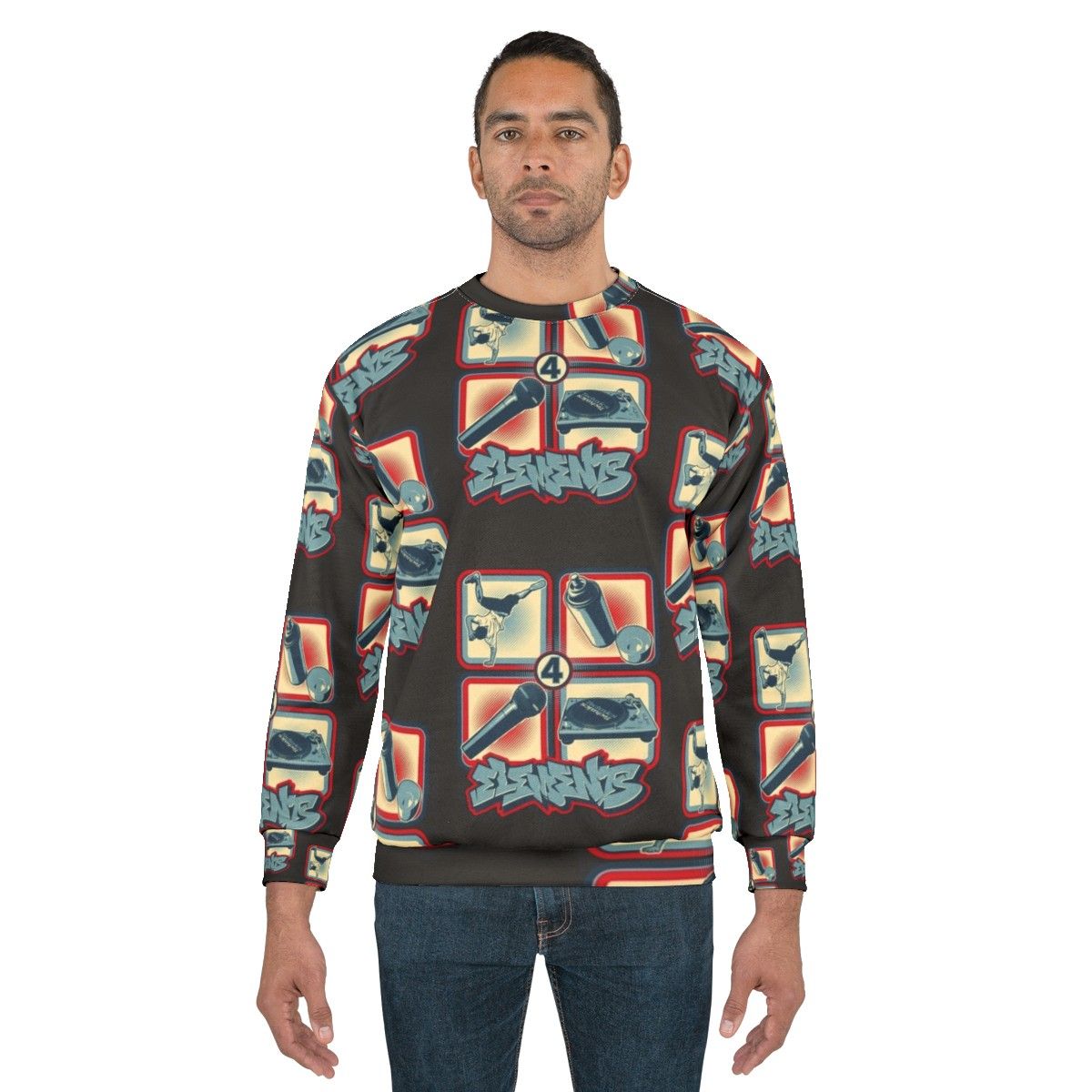 4 Elements of Hip Hop Sweatshirt - men