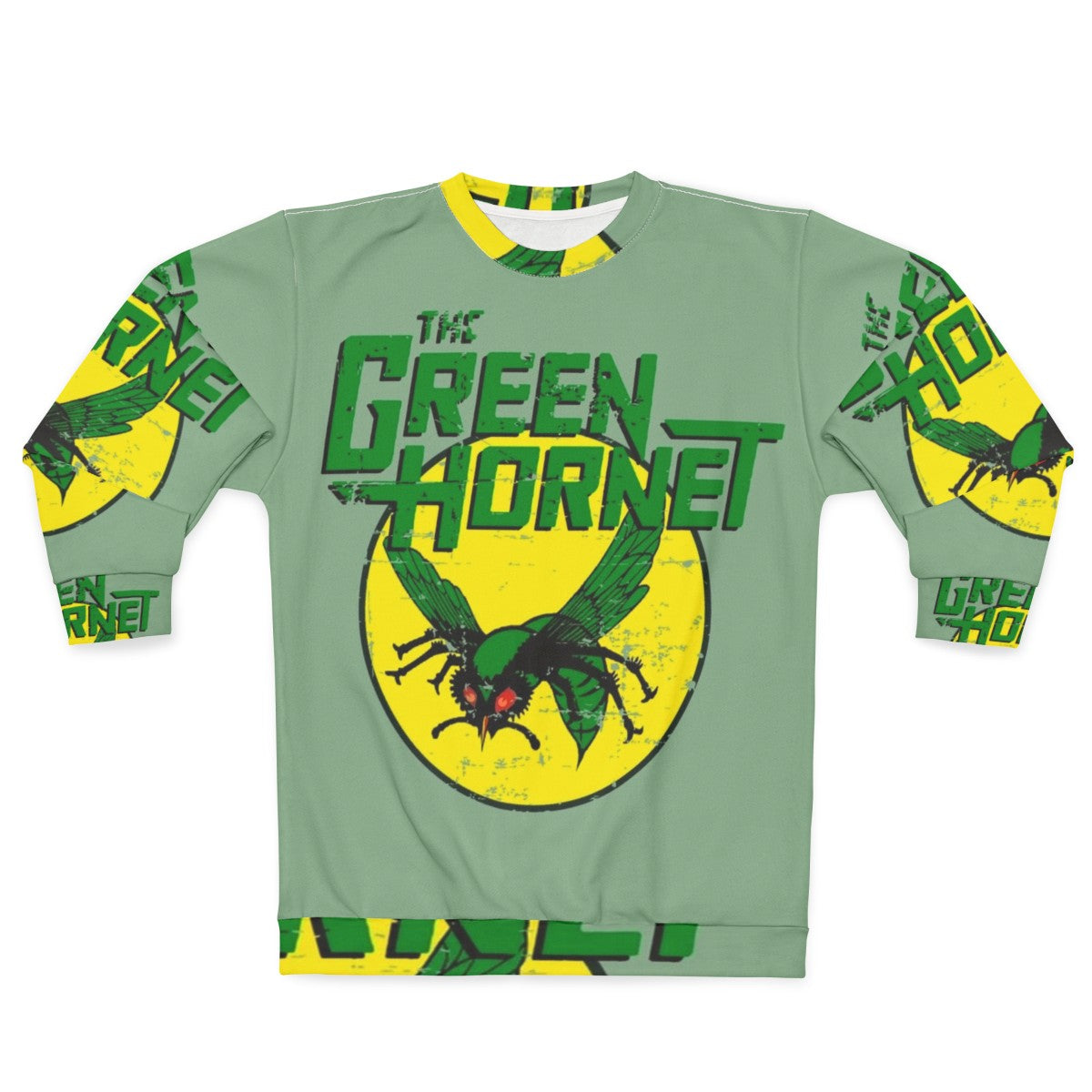 Vintage Green Hornet Sweatshirt with Bruce Lee