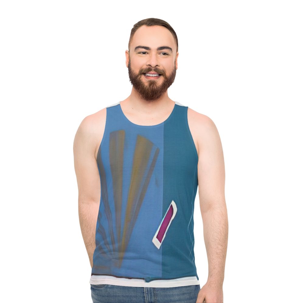 Sol Lewitt inspired conceptual art unisex tank top - men