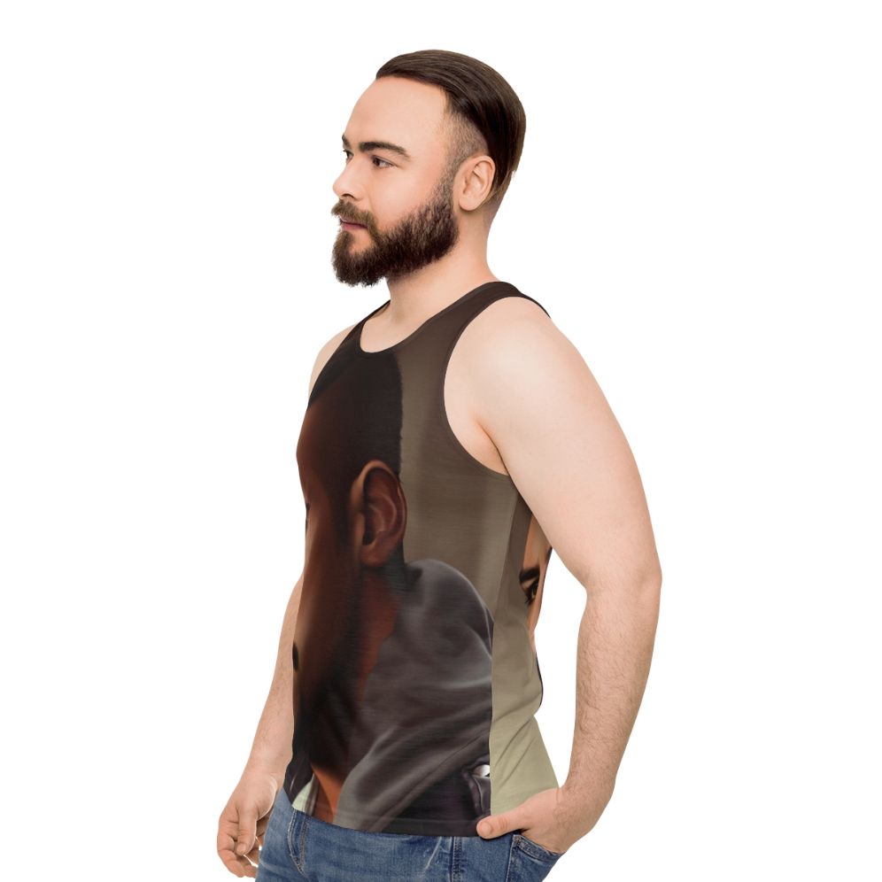 Yuri Boyka Unisex Tank Top - men side