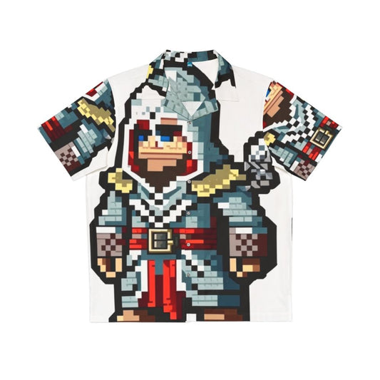 Pixel Art Assassin's Creed Hawaiian Shirt