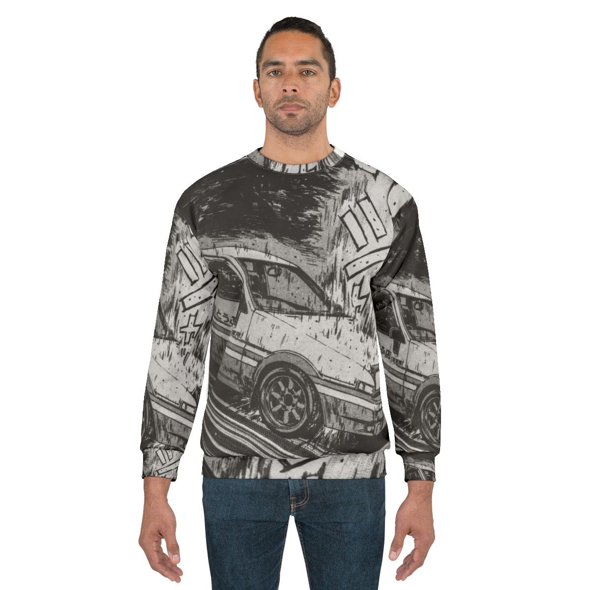 Initial D Toyota AE86 Drifting Sweatshirt - men