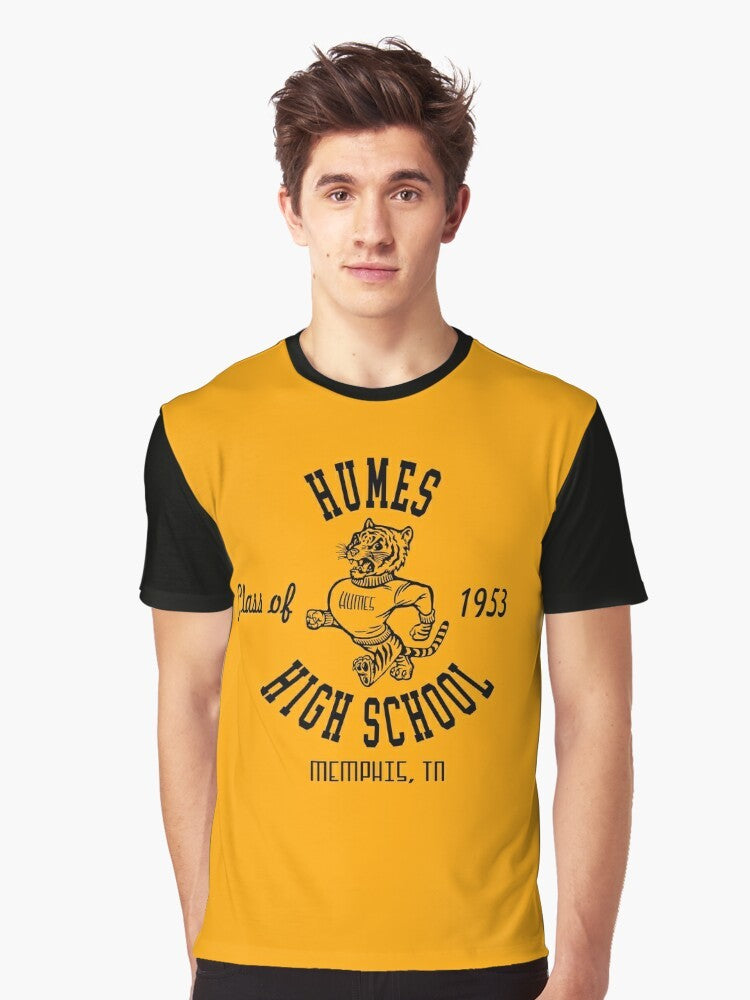 Humes High School Elvis Presley Vintage Graphic T-Shirt - Men