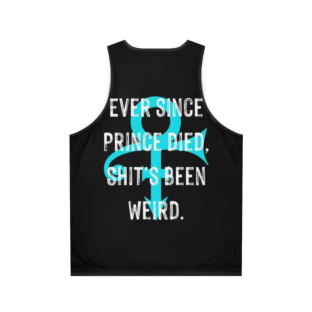 Artist Music Quote Unisex Tank Top - Back