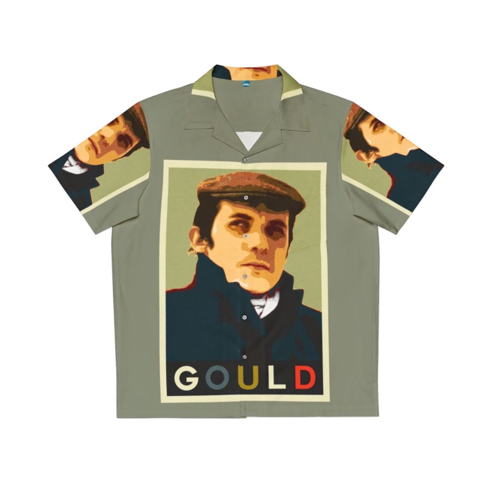 Glenn Gould inspired Hawaiian shirt with classical music theme