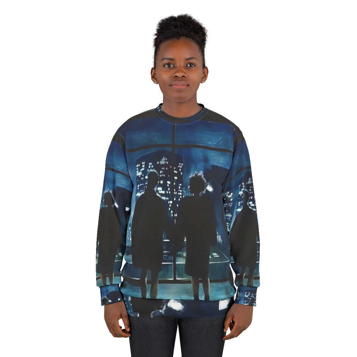 Fight Club Movie Merchandise Sweatshirt with Tyler Durden Graphics - women