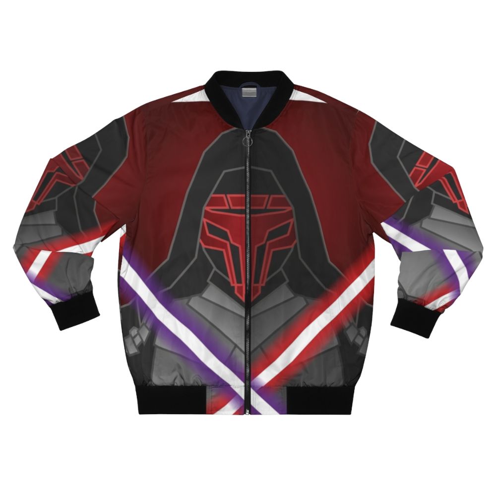 Dark Sith Bomber Jacket with Star Wars-inspired design