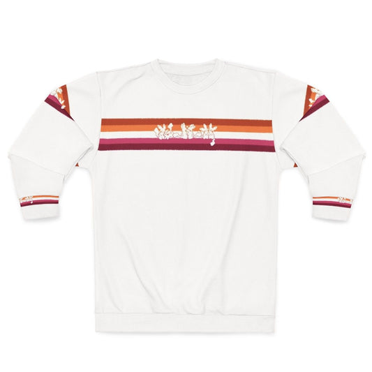 Lesbian Pride Flag Sweatshirt