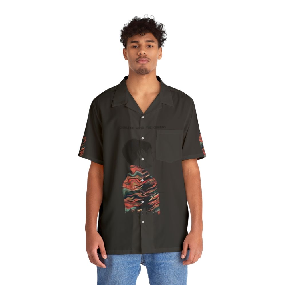 Classic Hawaiian Shirt featuring Christine and the Queens design - People Front