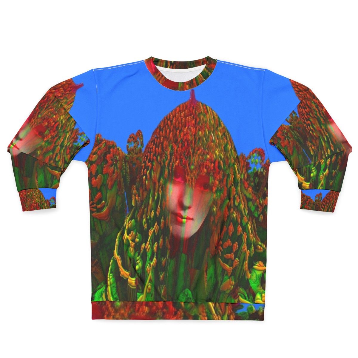 Dreadlock Holiday Sweatshirt with Music Festival and Concert Themed Graphics