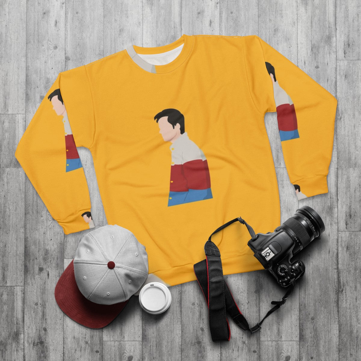 Otis Milburn from the Netflix series Sex Education Sweatshirt - flat lay