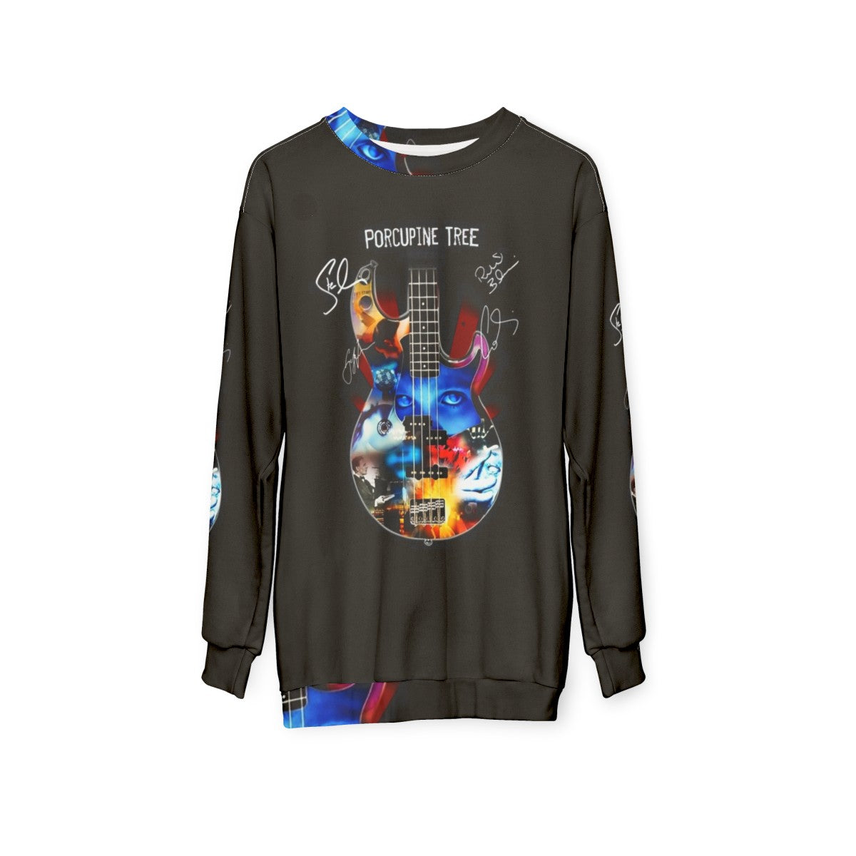 Guitar Porcupine Sweatshirt - hanging